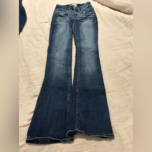 BKE Women's Dark Blue Skinny Jeans